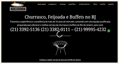 Desktop Screenshot of churrascorj.com.br